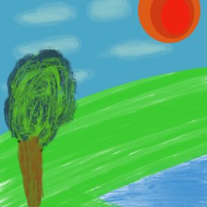 Walk by the pond