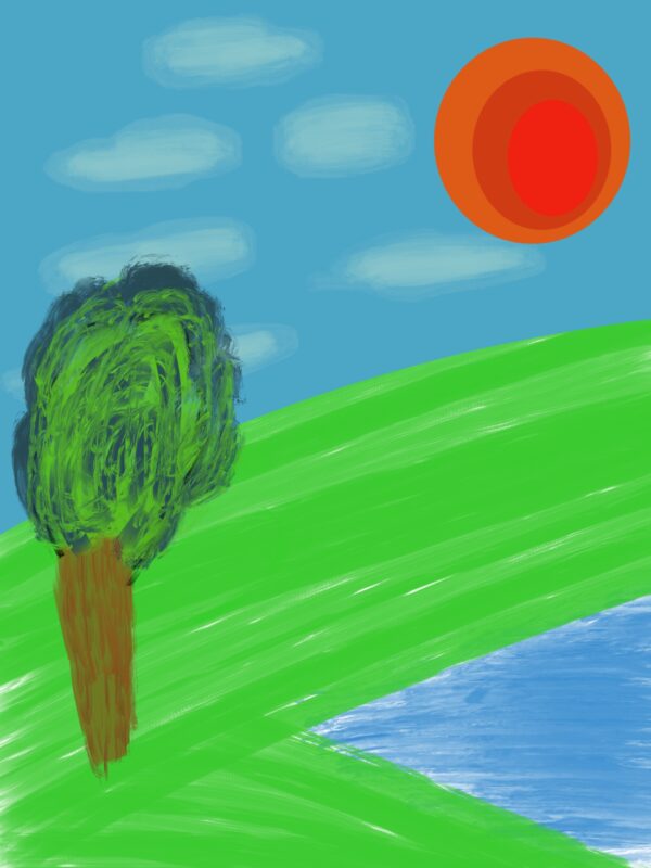 Walk by the pond