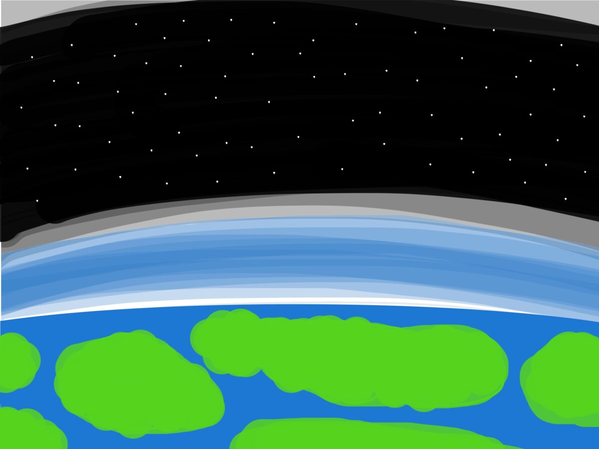 Outer space abstract