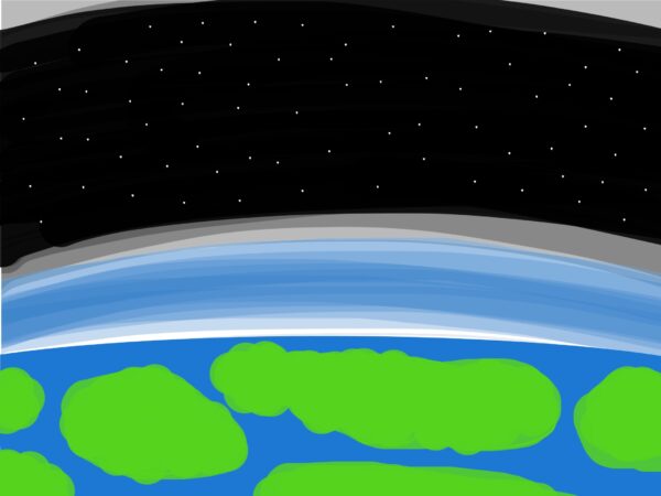 Outer space abstract
