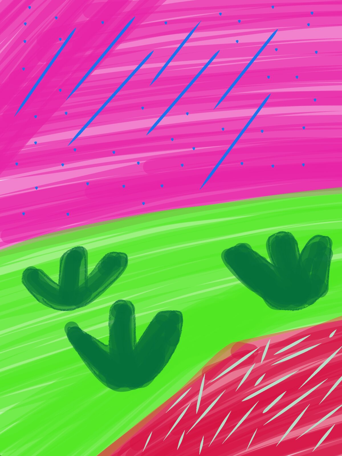 Falling stars