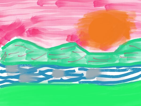 Abstract landscape