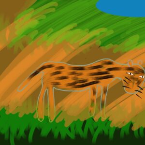 A fascinating Leopard