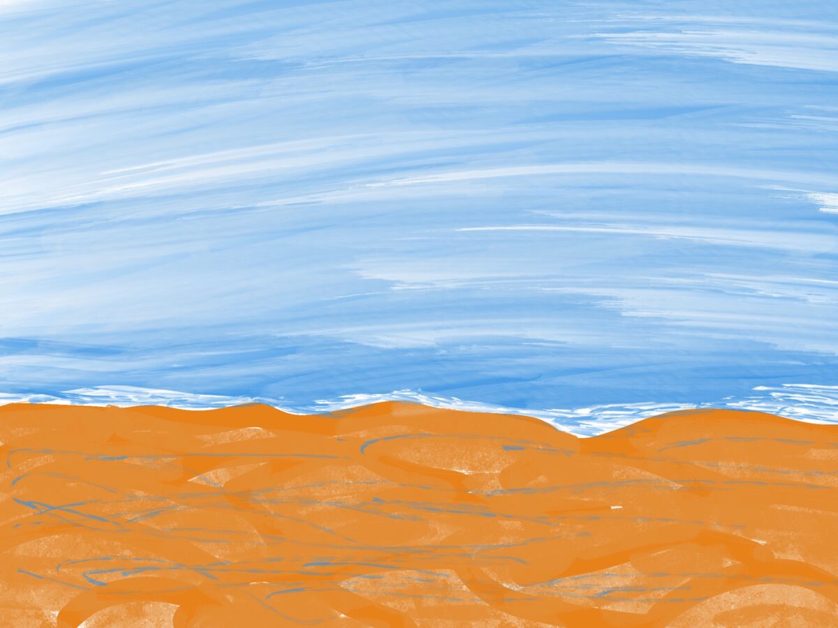 Beach sand