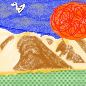 orange sun