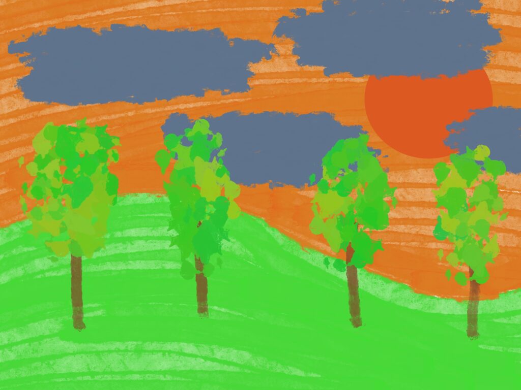 valley of trees