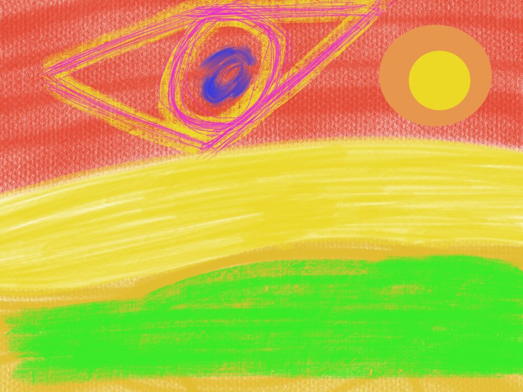 Triangle in our sky