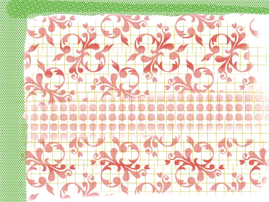 Abstract floral patterns