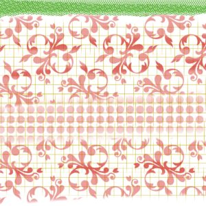 Abstract floral patterns