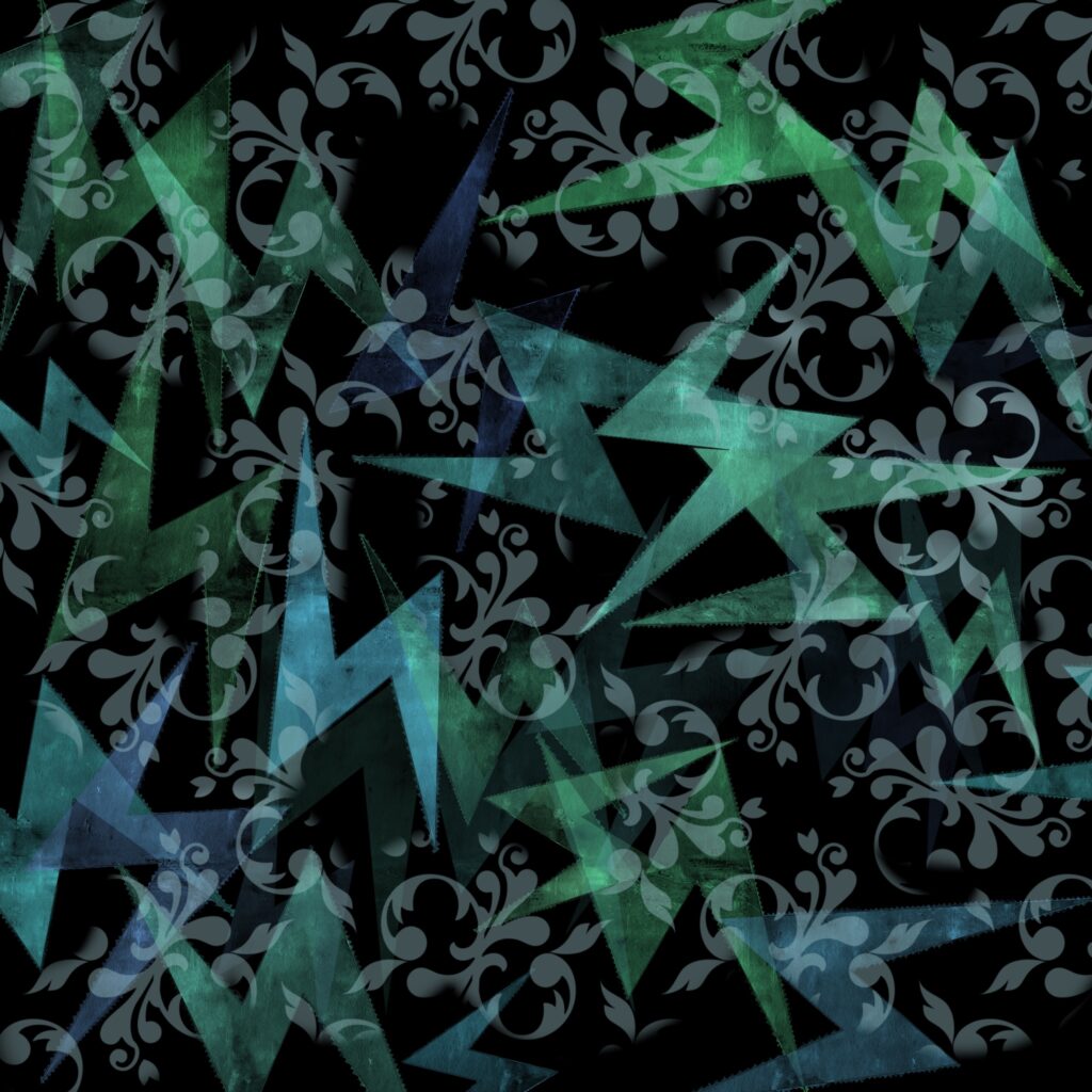 Green lightning