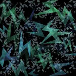 Green lightning