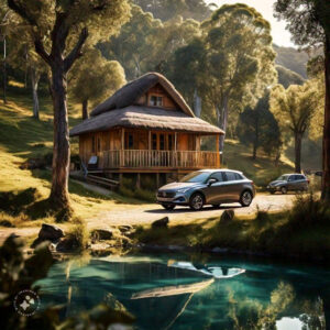 A house in valley