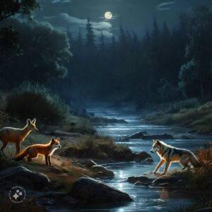 Jungle in the night