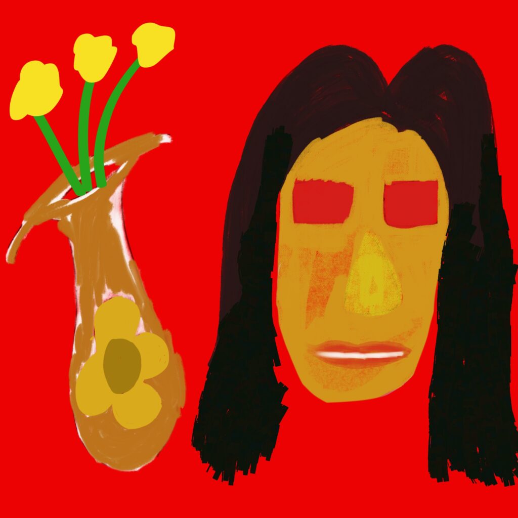 Floating face