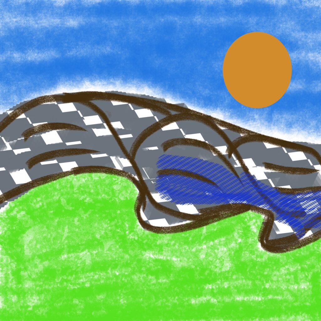 River flowing