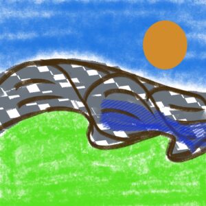 River flowing