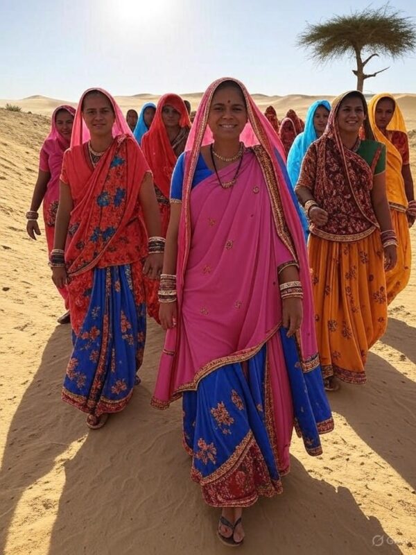 Folks of sand