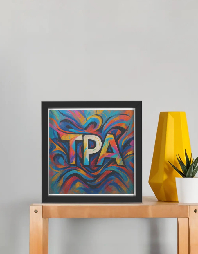Vivid patterns - Framed Poster